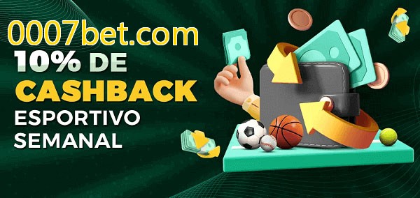 10% de bônus de cashback na 0007bet.com